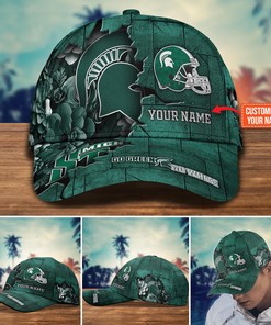 Personalized Michigan State Spartans Cap for Fans