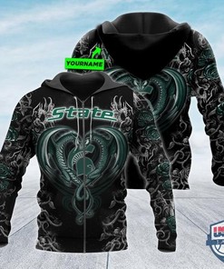 Personalized Michigan State Spartans Dragon NCAA 3D Hoodie
