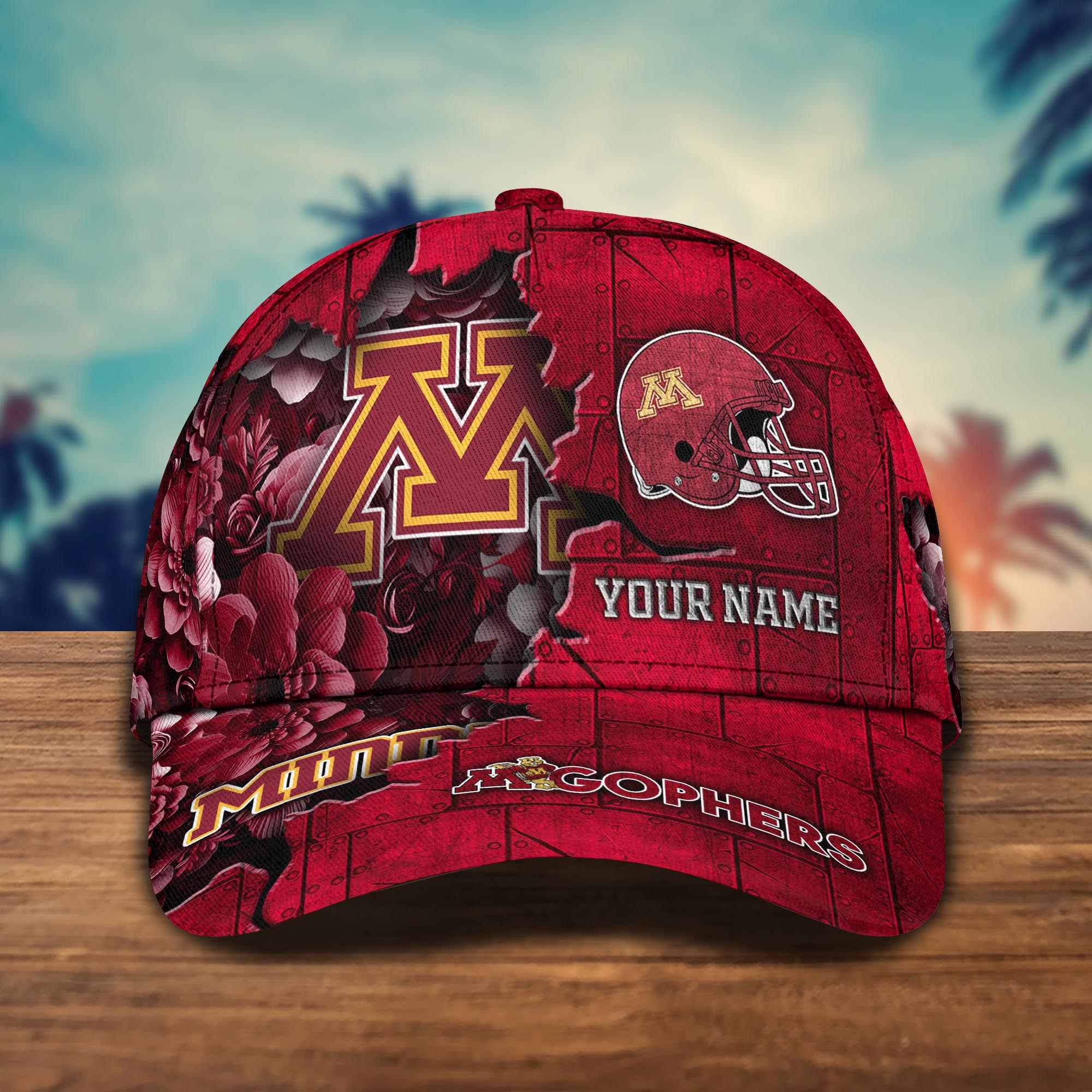 Personalized Minnesota Golden Gophers Cap for Fans
