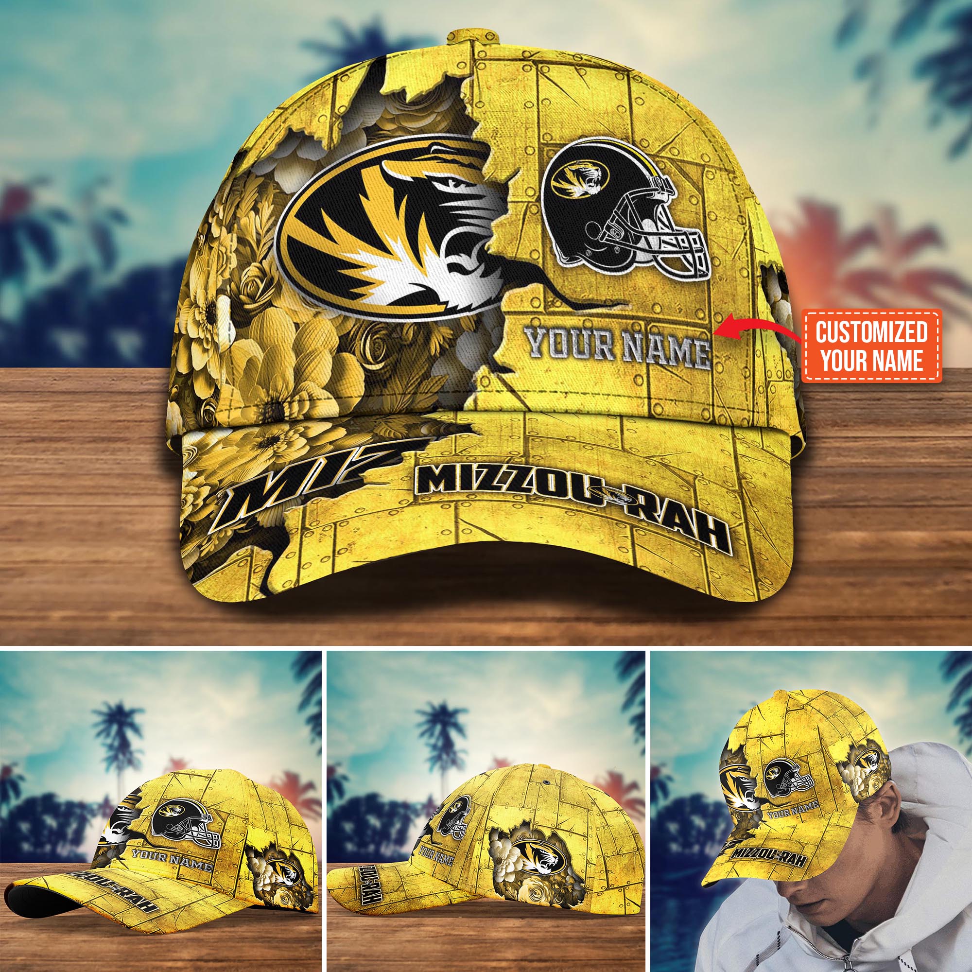 Personalized Missouri Tigers Cap for Fans