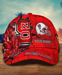 Personalized NC State Wolfpack Cap for Fans