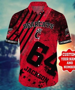 Personalized NCAA Cincinnati Bearcats Hawaiian Shirt Custom