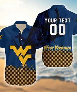 Personalized NCAA West Virginia Mountaineers Hawaiian Shirt