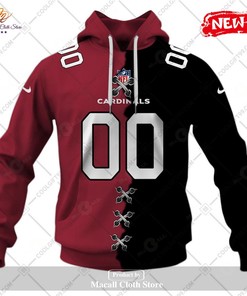 Personalized NFL Arizona Cardinals Mix Jersey Special Design Hoodie 3D