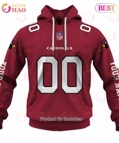 Personalized NFL Arizona Cardinals You Laugh I Laugh Jersey 3D Hoodie