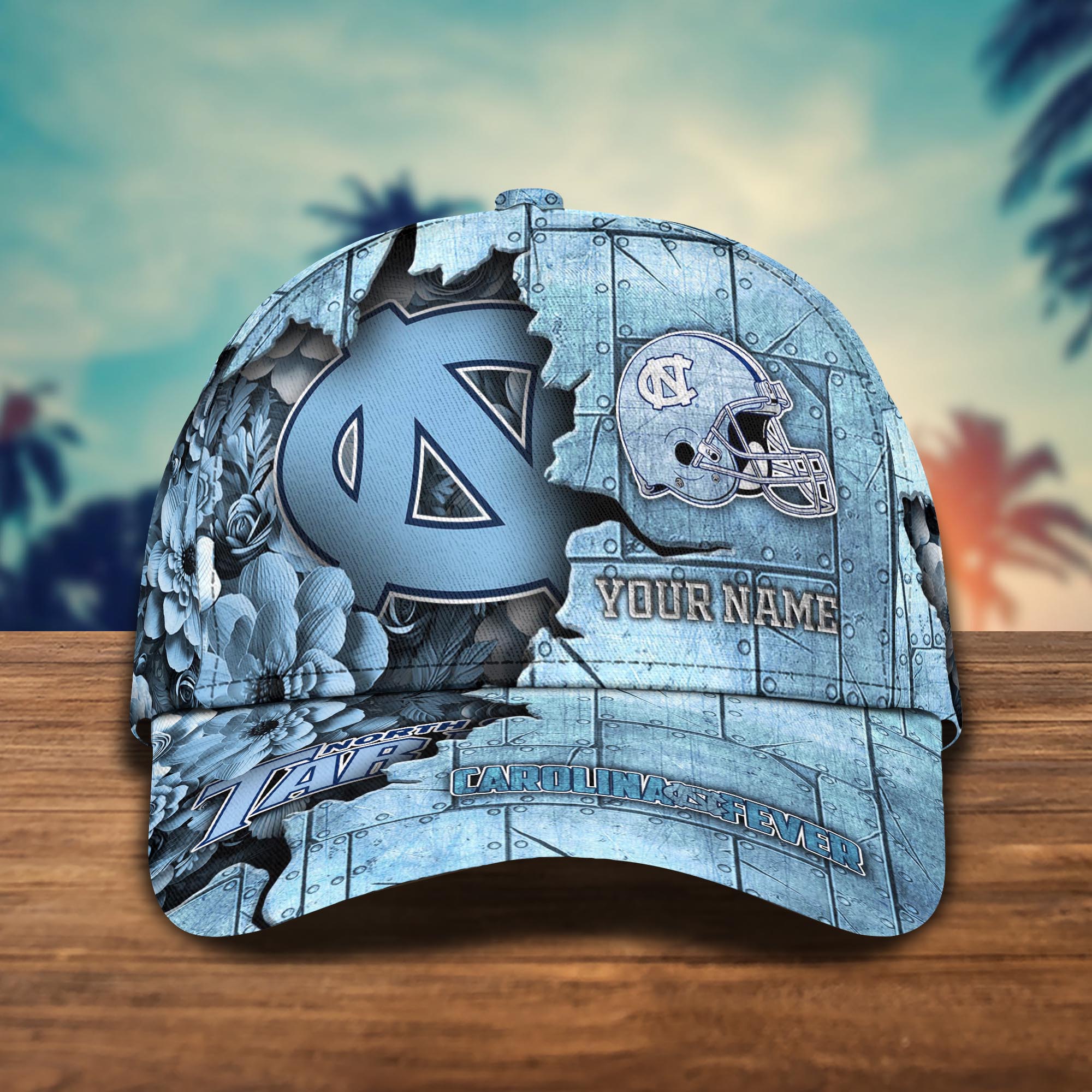 Personalized North Carolina Tar Heels Cap for Fans