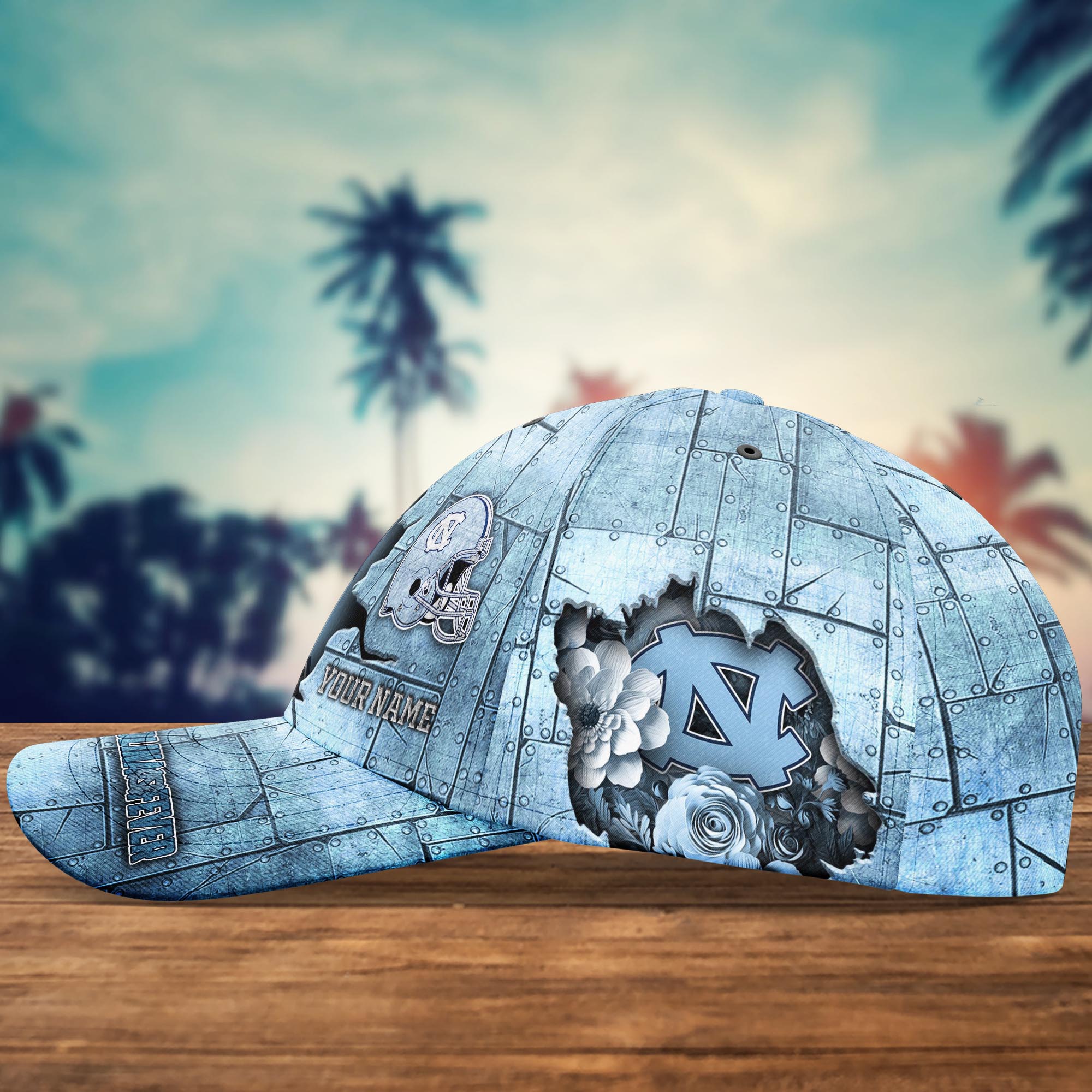 Personalized North Carolina Tar Heels Cap for Fans