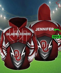 Personalized Oklahoma Sooners 3D Hoodie