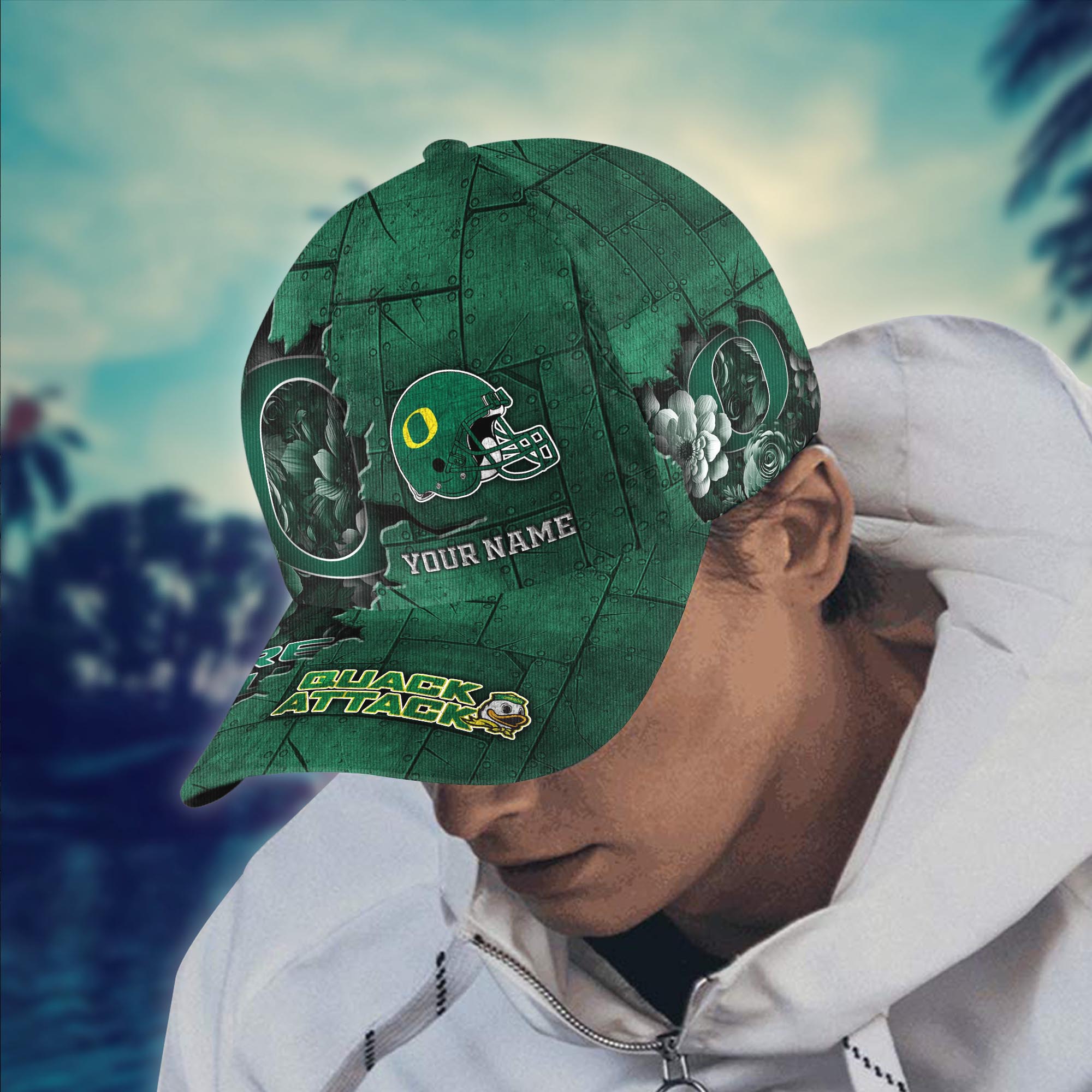 Personalized Oregon Ducks Cap for Fans