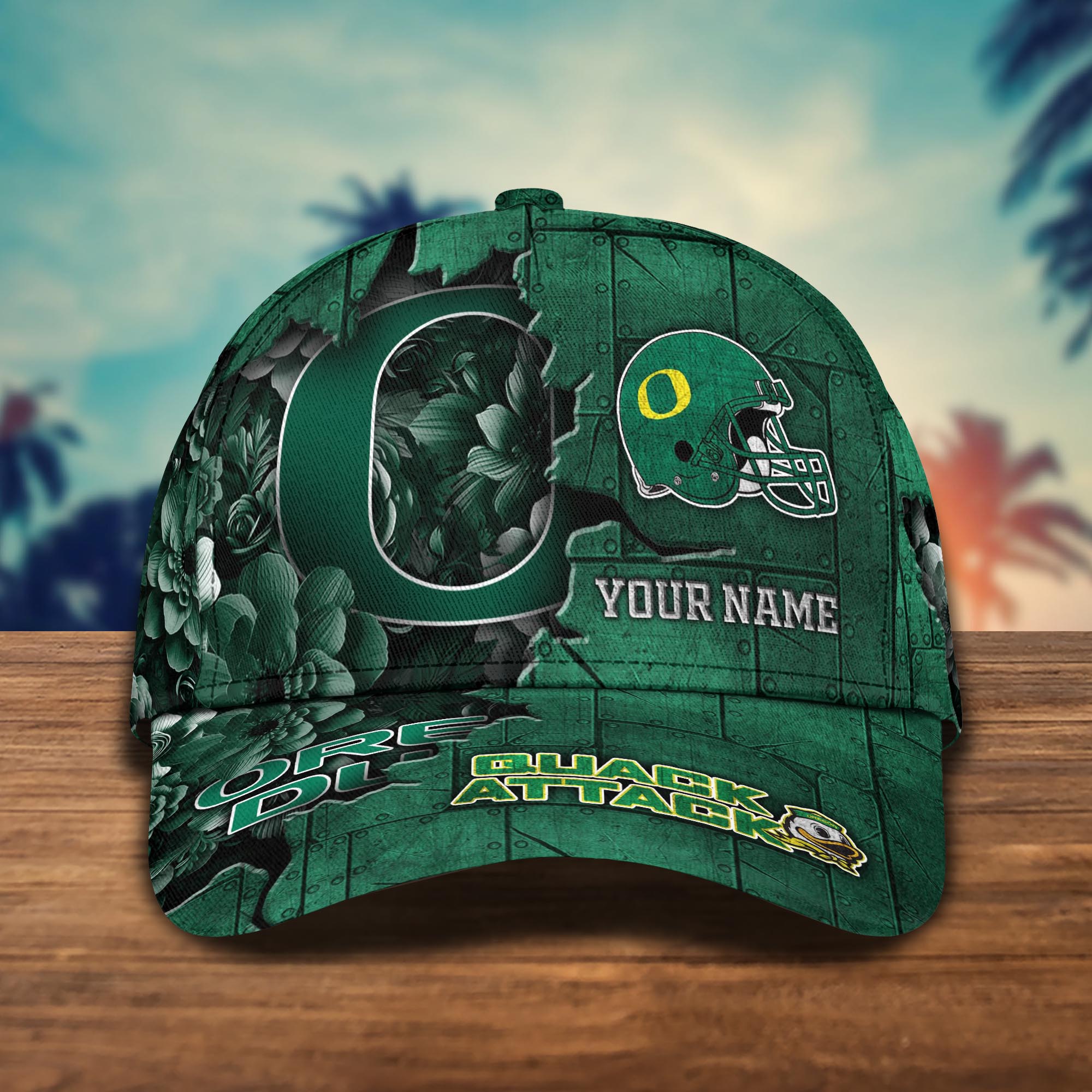 Personalized Oregon Ducks Cap for Fans
