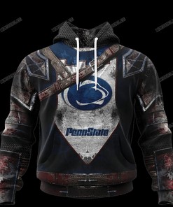 Personalized Penn State Nittany Lions Custom 3D Warriors Jerseys Hoodie