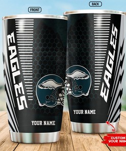 Personalized Philadelphia Eagles Custom Name Tumbler for Tailgate Parties
