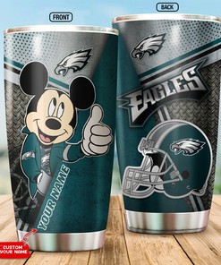 Personalized Philadelphia Eagles Custom Name Tumbler for True Fans