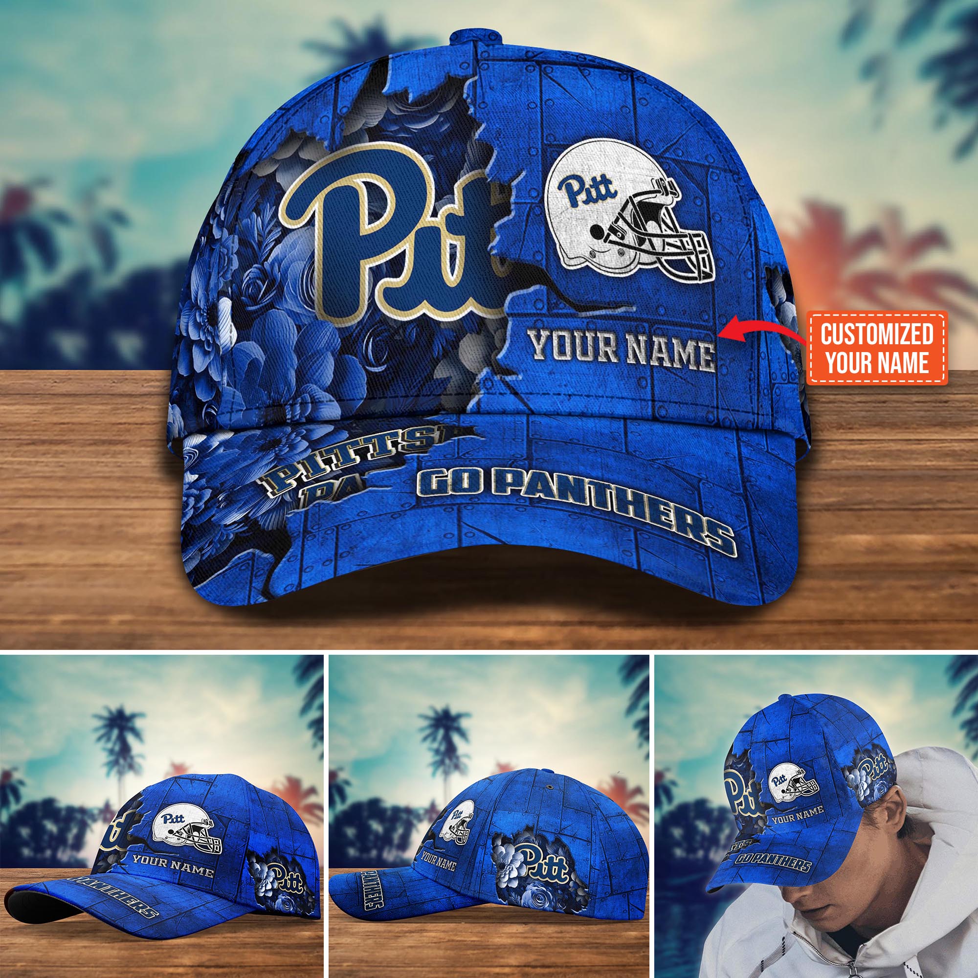 Personalized Pittsburgh Panthers Cap for Fans