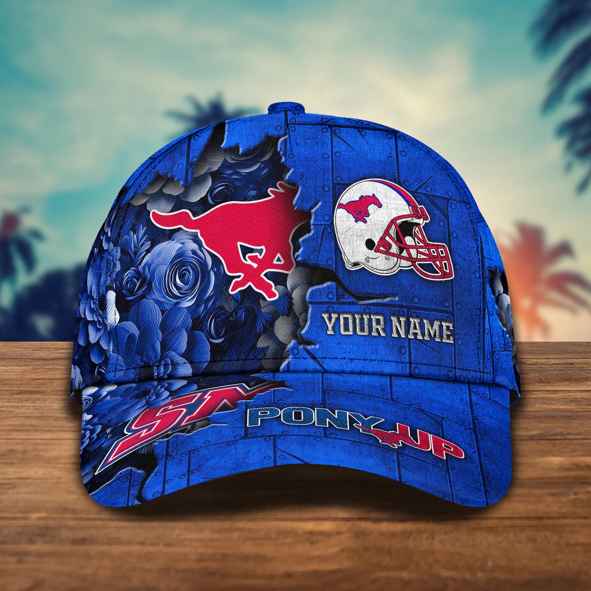 Personalized SMU Mustangs Cap for Fans