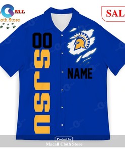 Personalized San Jose State Spartans Unisex Hawaii Shirt