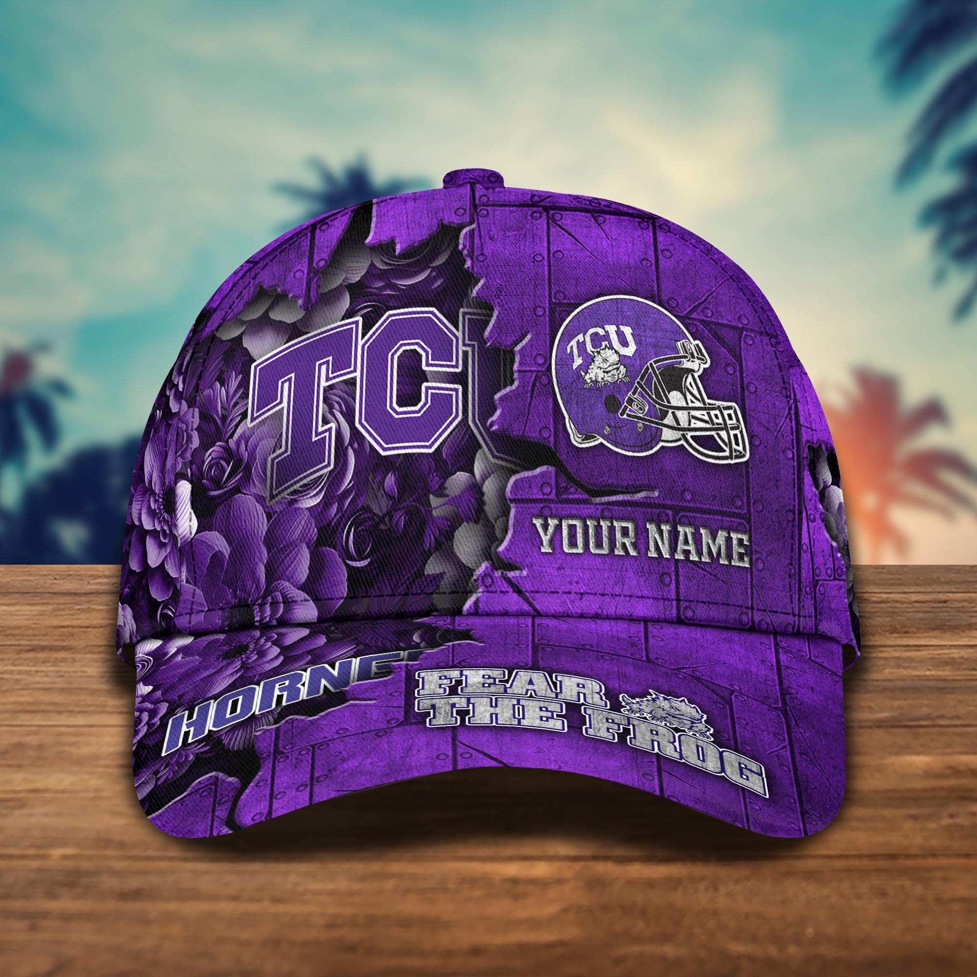 Personalized TCU Horned Frogs Cap for Fans