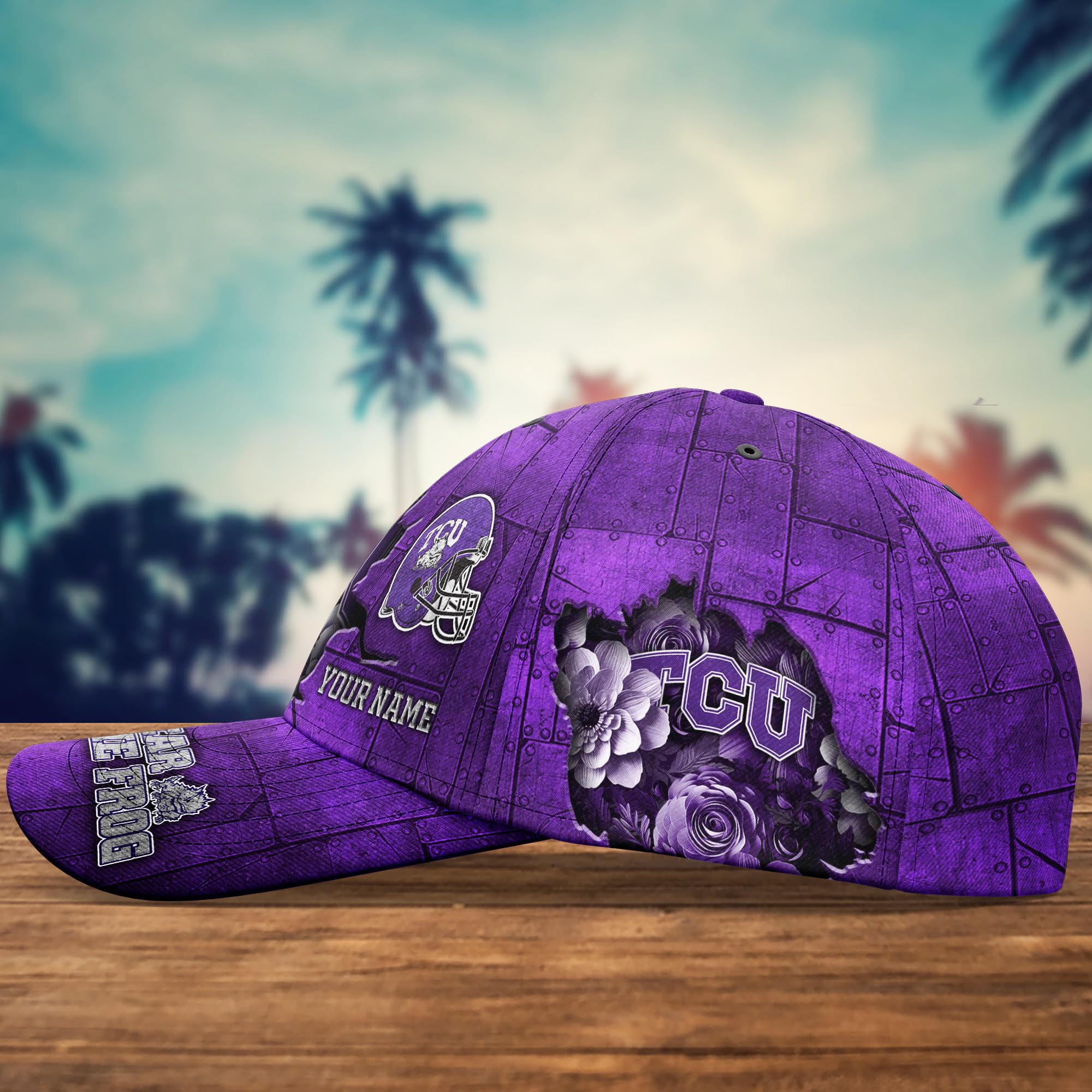 Personalized TCU Horned Frogs Cap for Fans