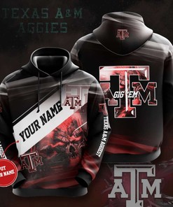 Personalized Texas A&M Aggies Custom Hoodie 3D