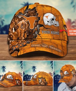 Personalized Texas Longhorns Cap for Fans