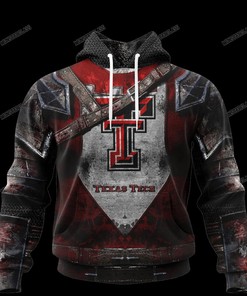 Personalized Texas Tech Red Raiders Custom 3D Warriors Jerseys Hoodie