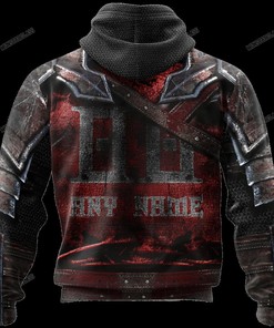 Personalized Texas Tech Red Raiders Custom 3D Warriors Jerseys Hoodie