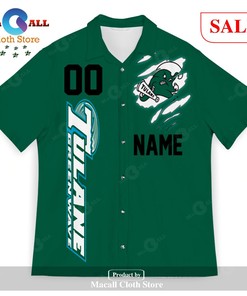 Personalized Tulane Green Wave Unisex Hawaii Shirt