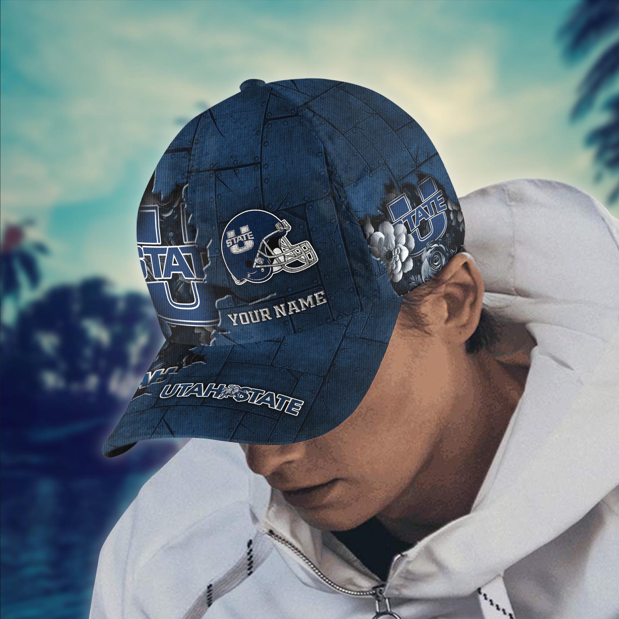 Personalized Utah State Aggies Cap for Fans