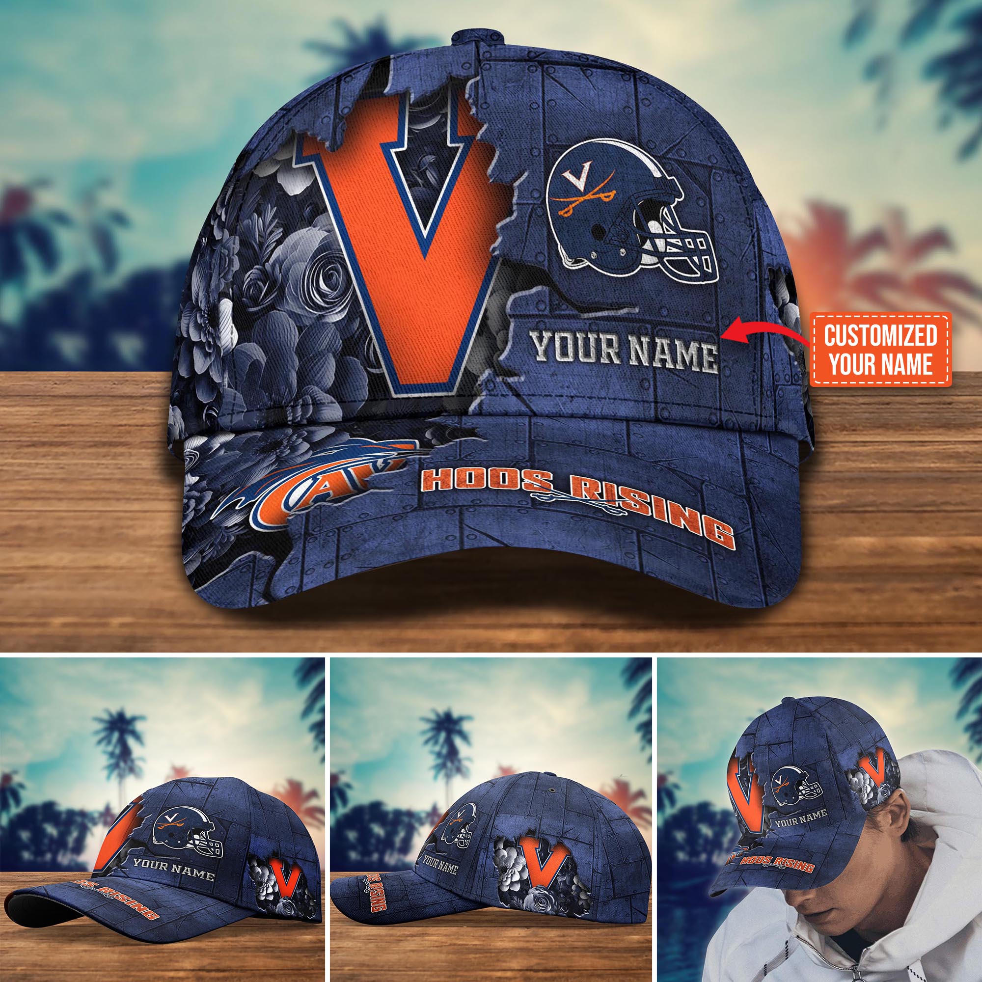 Personalized Virginia Cavaliers Cap for Fans