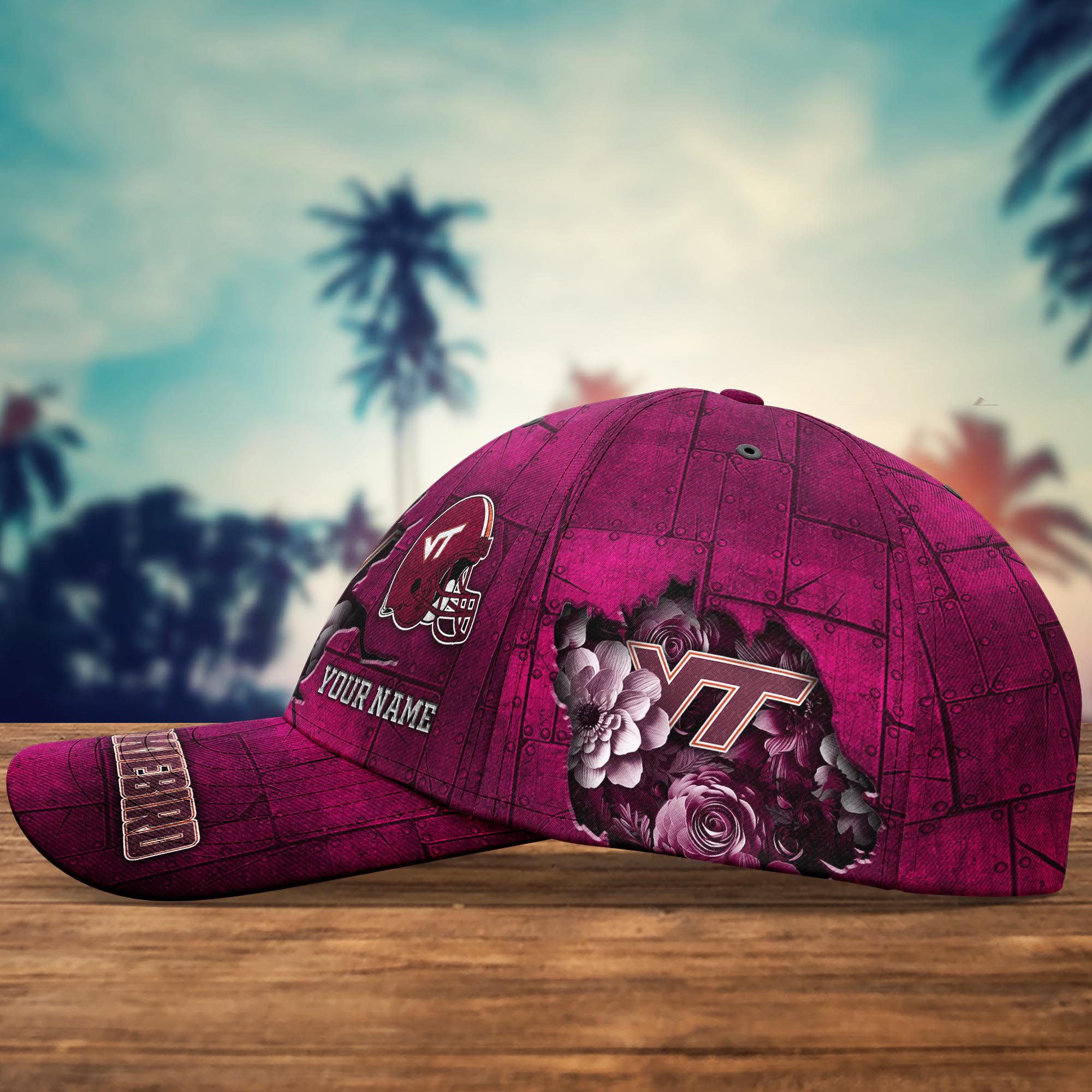 Personalized Virginia Tech Hokies Cap for Fans