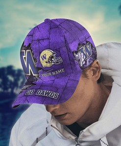 Personalized Washington Huskies Cap for Fans