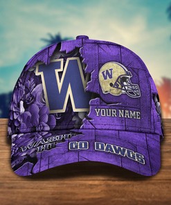 Personalized Washington Huskies Cap for Fans