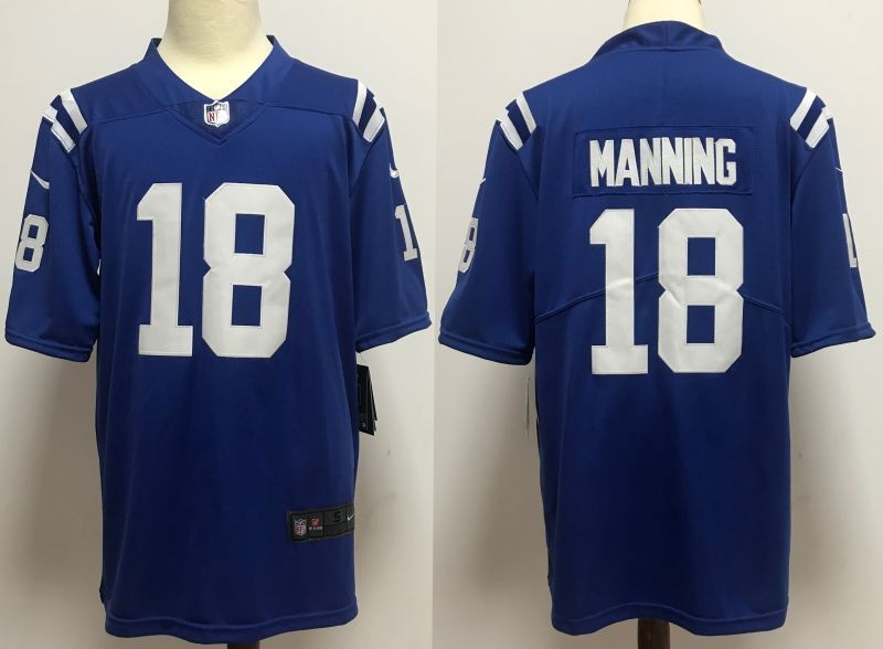 Peyton Manning #18 2020 Nfl Blue Jersey Jersey