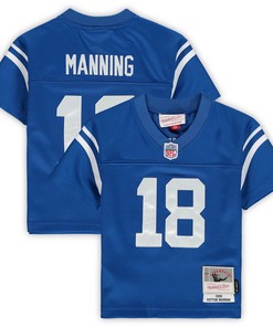 Peyton Manning Indianapolis Colts Mitchell & Ness Toddler 1998 Retired Legacy Jersey - Royal Nfl