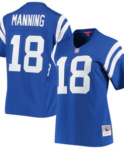 Peyton Manning Indianapolis Colts Mitchell & Ness Womens 1998 Legacy Replica Jersey - Royal Nfl