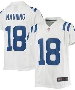 Peyton Manning Indianapolis Colts Retired Player Game Jersey White Nfl