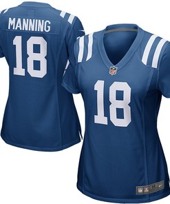 Peyton Manning Womens Indianapolis Colts Nike Retired Player Game Jersey - Royal