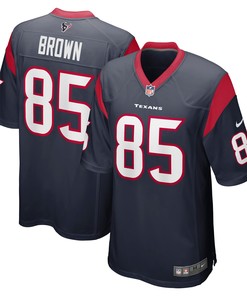 Pharaoh Brown Houston Texans Game Jersey - Navy Nfl