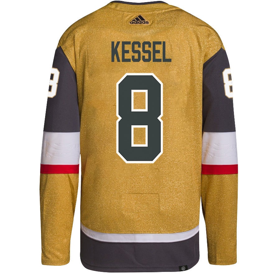 Phil Kessel 8 Vegas Golden Knights Stanley Cup 2023 Champions Patch Home Breakaway Men Jersey - Gold