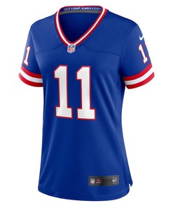 Phil Simms 11 New York Giants Women's Classic Retired Player Game Jersey - Royal