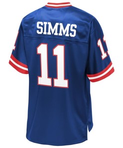 Phil Simms New York Giants Nfl Pro Line Retired Player Jersey - Royal