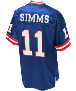 Phil Simms New York Giants Nfl Pro Line Retired Player Replica Jersey - Royal