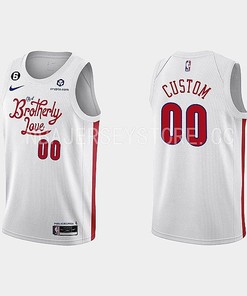 Philadelphia 76ers 00 Custom 2022-23 City Edition White Men Jersey