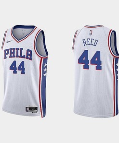 Philadelphia 76ers Paul Reed 44 2022-23 Association Edition White Men Jersey Swingman