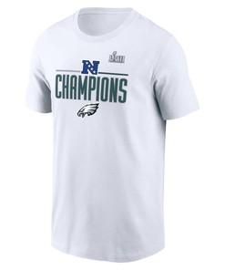Philadelphia Eagles 2022 NFC Champions Roster T-Shirt - White