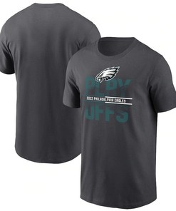 Philadelphia Eagles 2022 NFL Playoffs Iconic T-Shirt - Anthracite