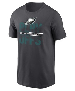 Philadelphia Eagles 2022 NFL Playoffs Iconic T-Shirt - Anthracite