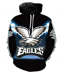 Philadelphia Eagles 3D Hoodie Zip Hoodie Style 10