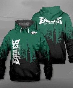 Philadelphia Eagles 3D Hoodie Zip Hoodie Style 2