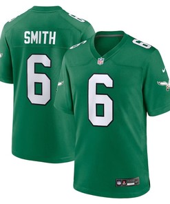 Philadelphia Eagles #6 Devonta Smith Alternate Game Player Jersey - Kelly Green